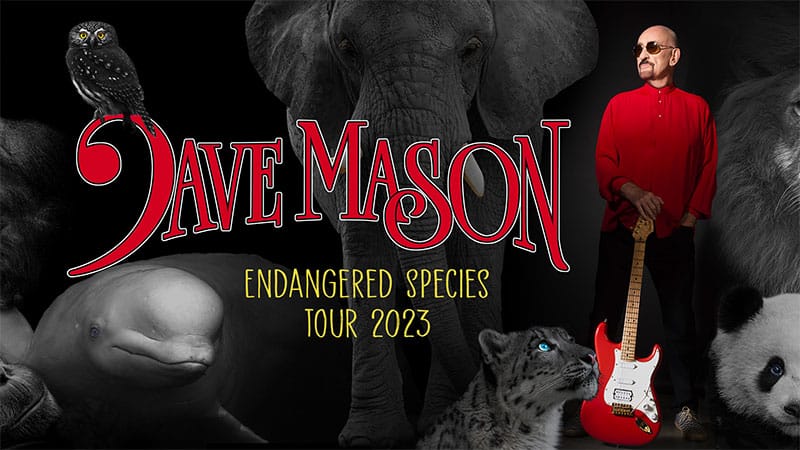 Dave Mason announces 2023 Endangered Species Tour