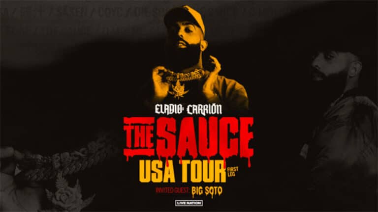 Eladio Carrión 2023 The Sauce USA Tour