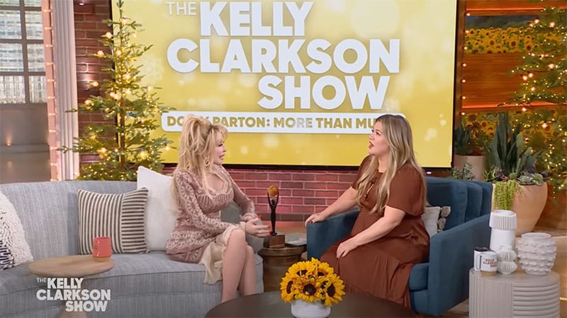 Dolly Parton talks Rock and Roll Hall of Fame Induction with Kelly Clarkson