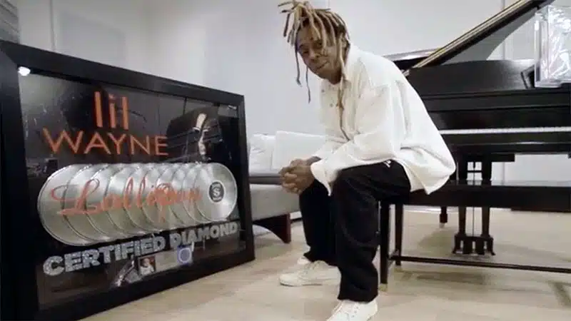 Lil Wayne’s Lollipop’ certified Diamond