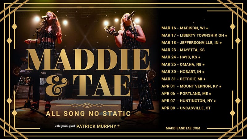 Maddie & Tae extend All Song No Static Tour into 2023
