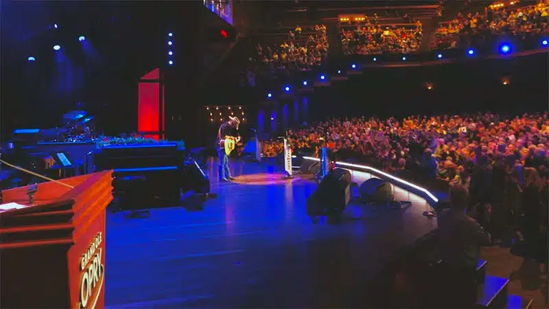 Mitch Rossell gets a Grand Ole Opry surprise by Garth Brooks