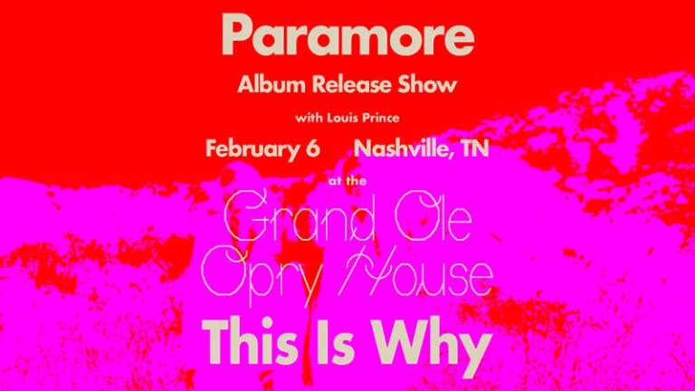 Paramore Grand Ole Opry