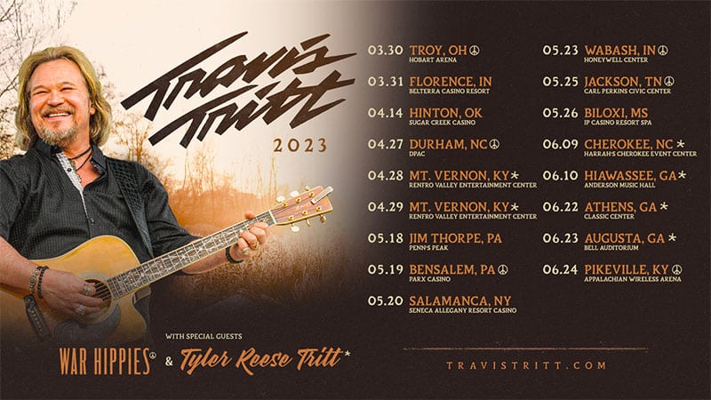 Travis Tritt announces 2023 tour dates