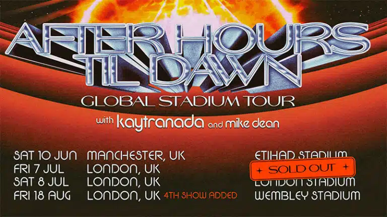 The Weeknd announces 2023 Wembley Stadium date