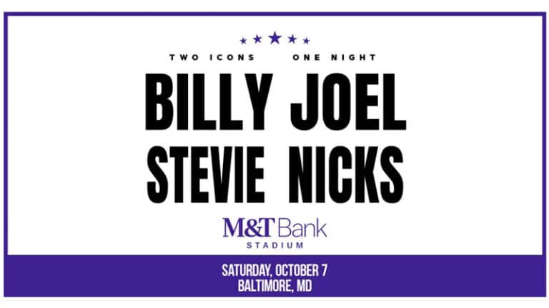 Billy Joel & Stevie Nicks in Baltimore