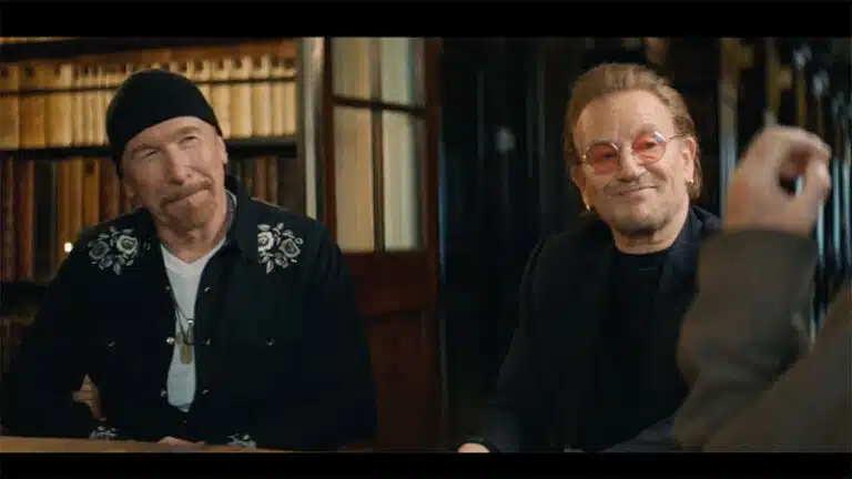 Disney+ announces U2 music docu-special with David Letterman