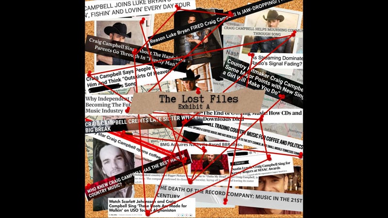 Craig Campbell announces ‘The Lost Files: Exhibit A’