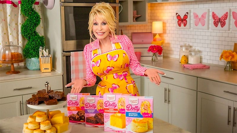 Dolly Parton expands Duncan Hines baking mix lineup