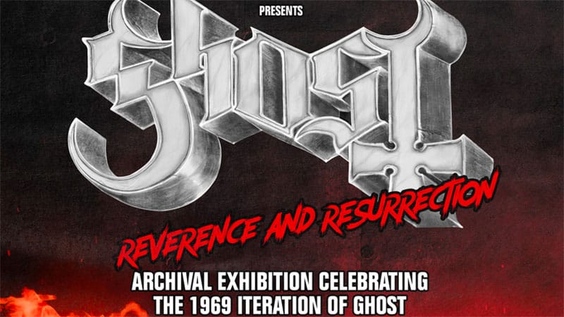 ‘Metal Myths’ announces Ghost pop-up archival exhibition