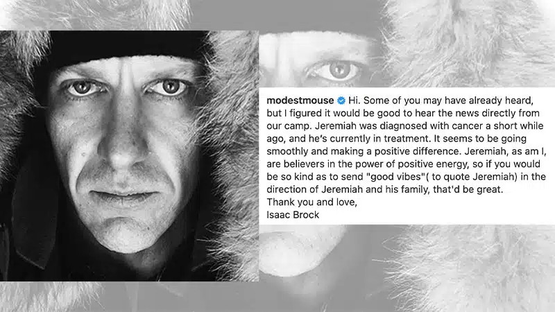 Modest Mouse drummer diagnosed with cancer
