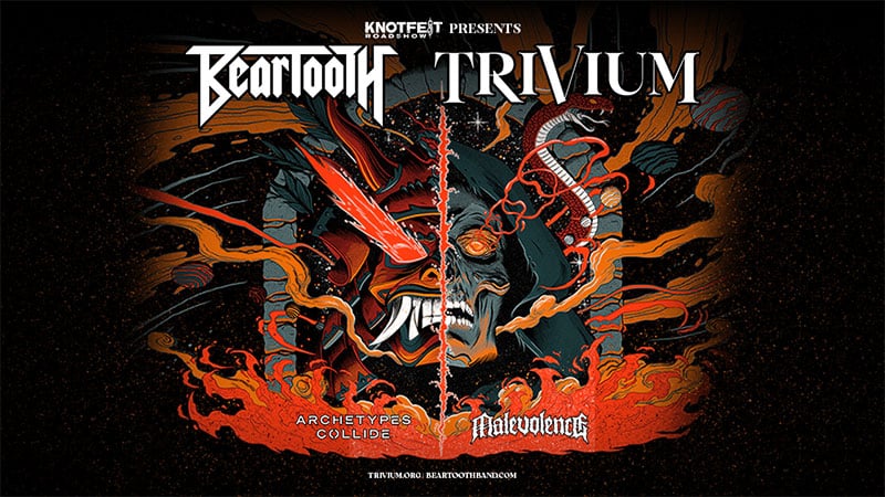 Trivium, Beartooth announce 2023 co-headlining tour