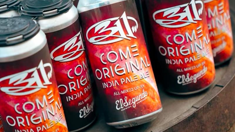 311 announces Come Original IPA with El Segundo Brewing Company