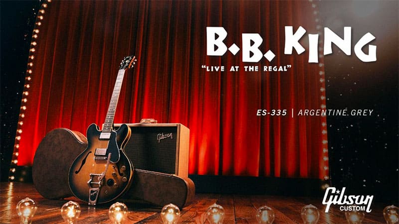 Gibson unveils BB King ES-335 guitar
