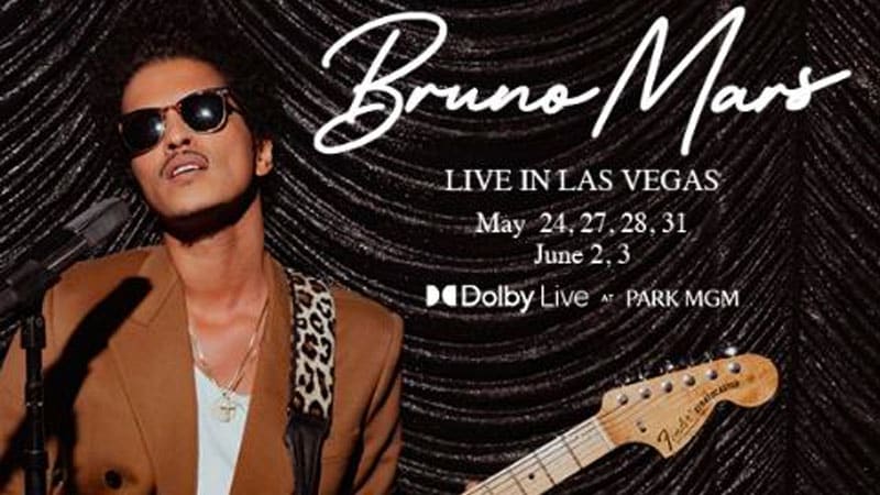 Bruno Mars announces additional 2023 Las Vegas residency dates