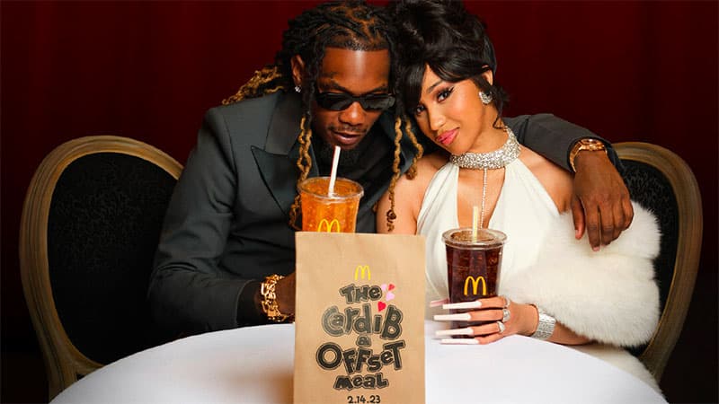 Cardi B, Offset team with McDonald’s for first-ever celebrity duo meal
