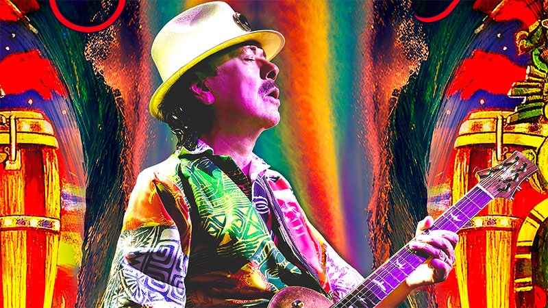 Santana announces 1001 Rainbows Tour