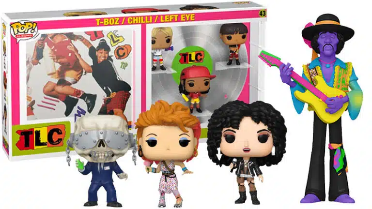 Cher, Cyndi Lauper, TLC among new music Funko Pop figures
