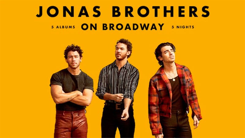 Jonas Brothers announce five night Broadway limited engagement