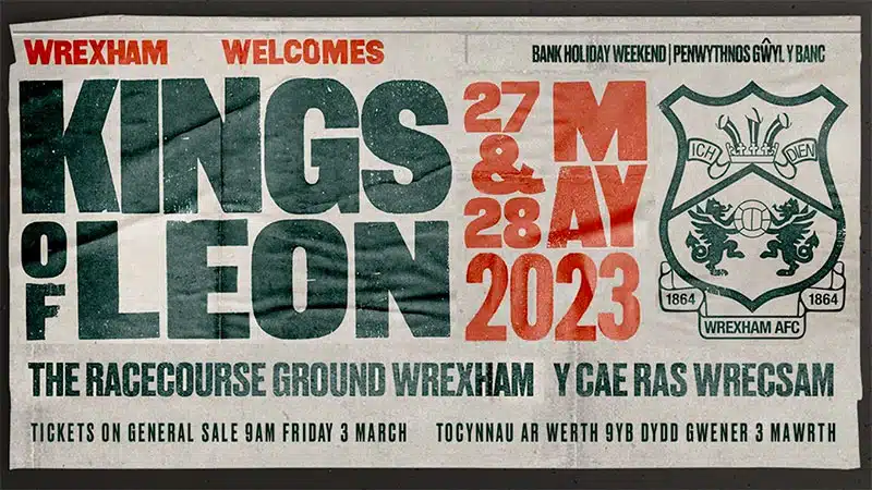 Kings of Leon announce two 2023 shows