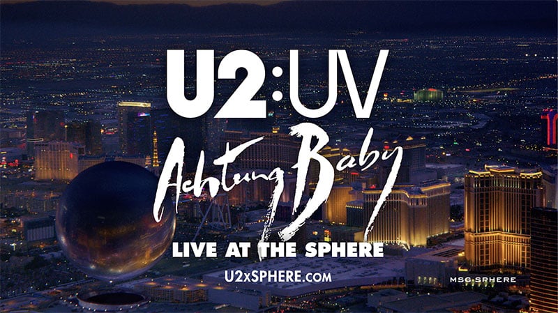 U2’s final Sphere show to air globally