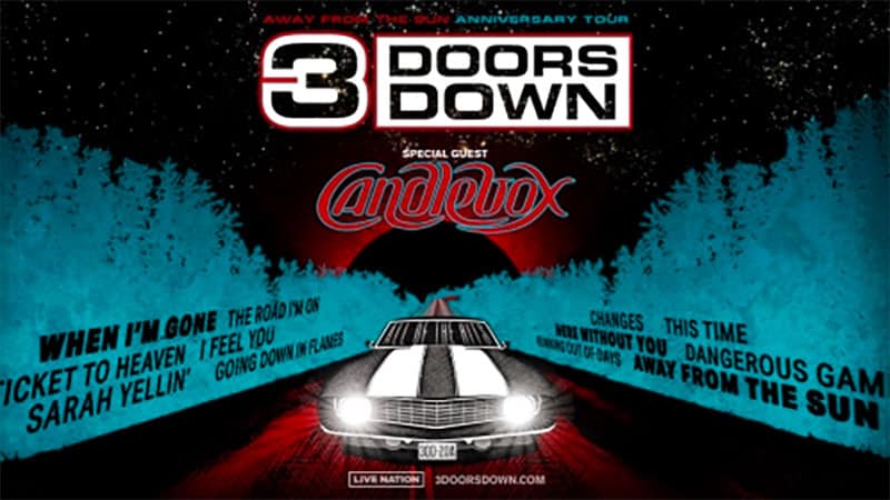 3 Doors Down announces Away From the Sun Anniversary Tour