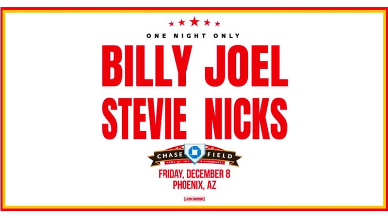 Billy Joel, Stevie Nicks announce joint Phoenix concert