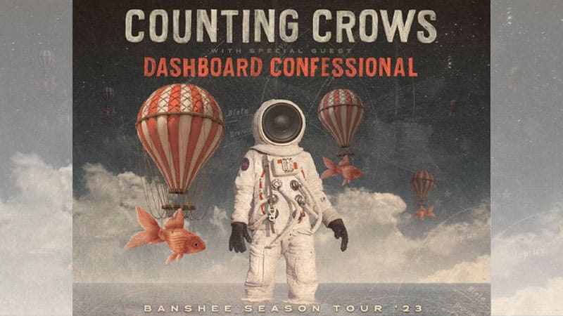 Counting Crows announce Banshee Season Tour with Dashboard Confessional