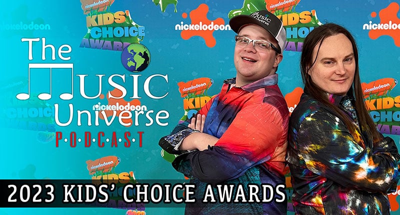 Episode 166 on the 2023 Nickelodeon Kids’ Choice Awards Orange Carpet