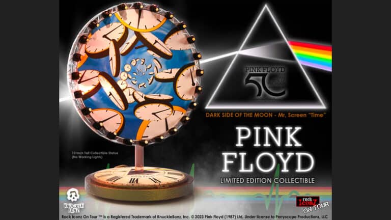 Pink Floyd The Dark Side of the Moon “Time” Projection Screen On Tour™ Collectible