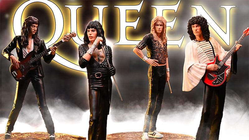 KnuckleBonz announces new Queen II Rock Iconz statue set