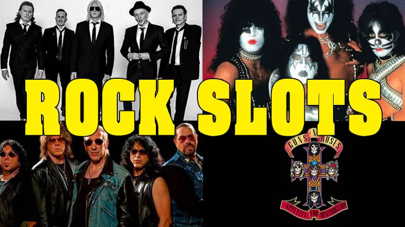 Top 5 slots in the US based on popular rock bands