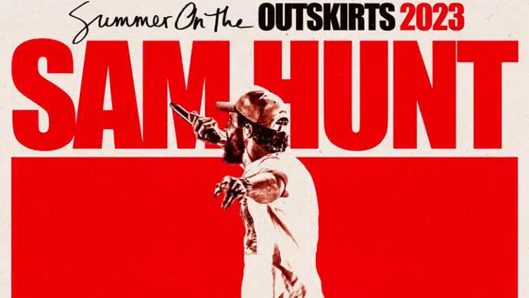 Sam Hunt announces 2023 Summer on the Outskirts Tour