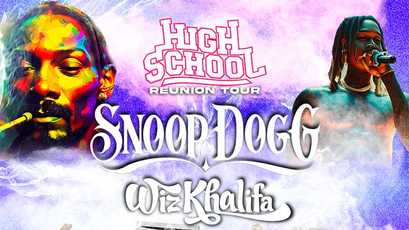 Snoop Dogg, Wiz Khalifa, Too $hort, Warren G, Berner - High School Reunion Tour