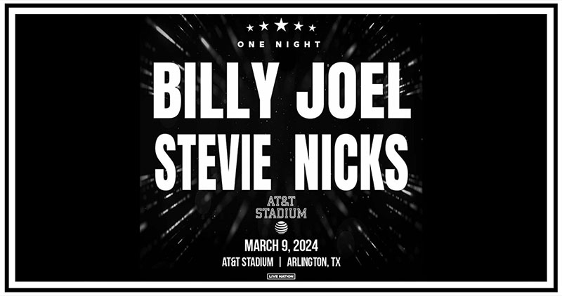 Billy Joel, Stevie Nicks postpone Arlington concert