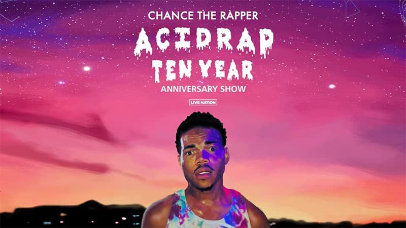 Chance the Rapper announces ‘Acid Rap’ 10th anniversary Chicago show