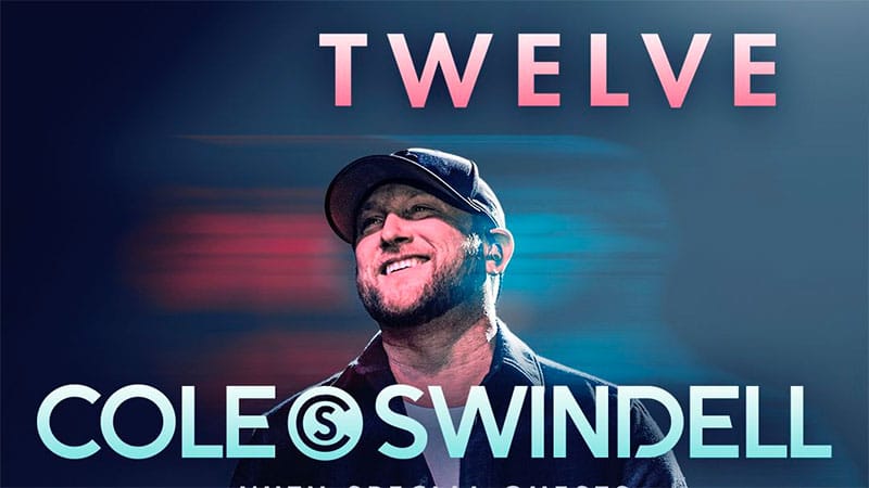 Cole Swindell announces 2023 fall headlining Twelve Tour