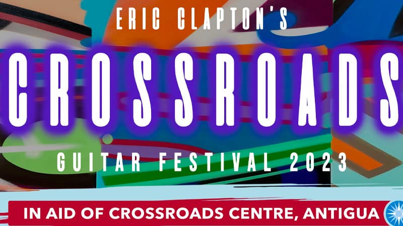 Eric Clapton announces Guitar Center Village at Crossroads Guitar Festival 2023