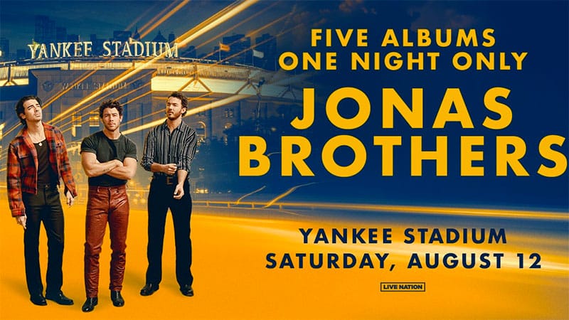 Jonas Brothers announce one-night-only Yankee Stadium concert