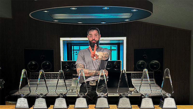Post Malone breaks record for most RIAA Diamond-certified singles