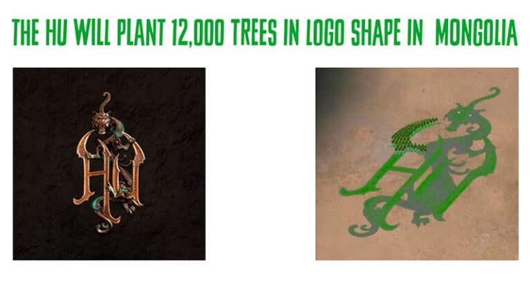 The Hu celebrates World Earth Day with LandArt project