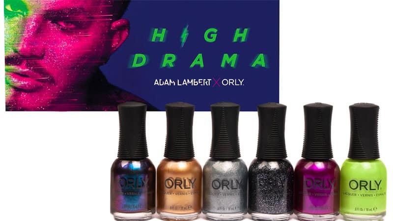 Adam Lambert partners with Orly for limited edition nail collection
