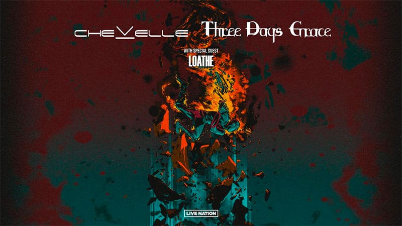 Chevelle, Three Days Grace announce 2023 fall co-headlining tour