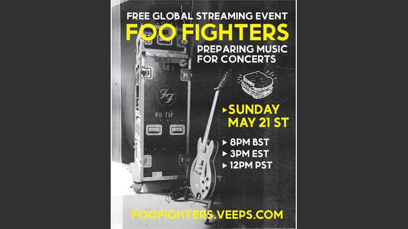 Foo Fighters share ‘Under You,’ announce global streaming event