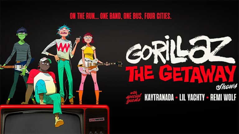 Gorillaz announce four city The Getaway Gorillaz announce four city The Getaway