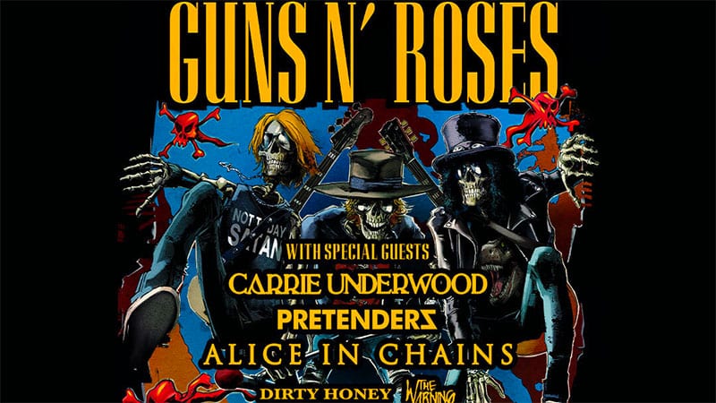 Guns N Roses adds 2023 tour dates, announces support acts