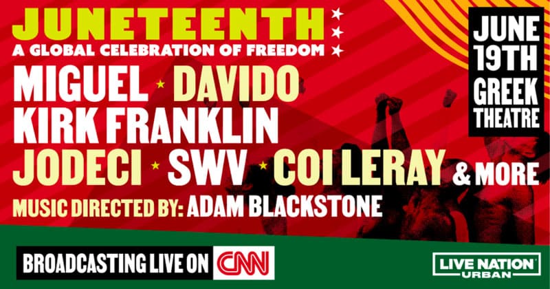 ‘Juneteenth: A Global Celebration for Freedom’ 2023 gets dual simulcast