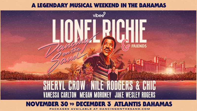 Lionel Richie announces immersive Bahamas experience with Vibee