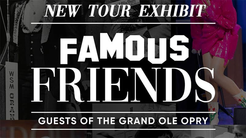 Grand Ole Opry opens new Famous Friends exhibition