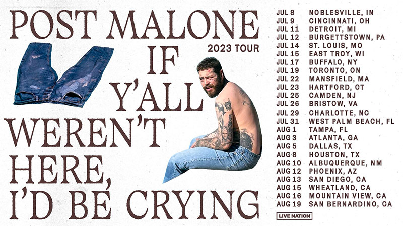 Post Malone announces fifth album, 2023 North American tour dates